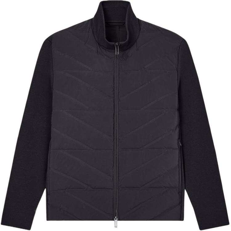 Emporio Armani panelled padded jacket
