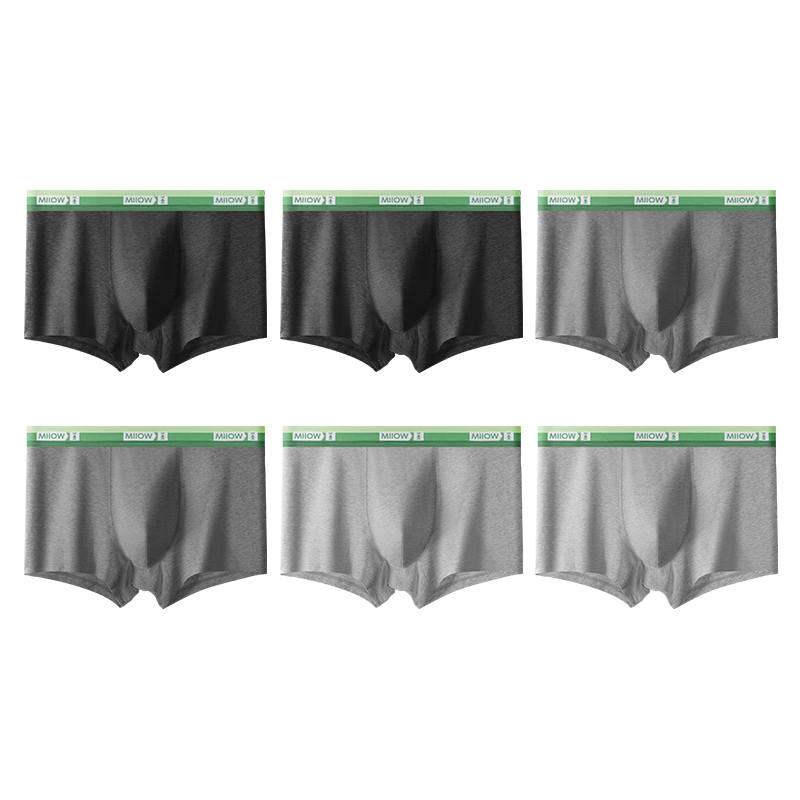 MIIOW MIIOW Boxer Briefs Men's 6 Pack