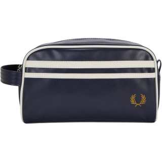 FRED PERRY Polyester Travel Storage Bag Unisex Marine Blue