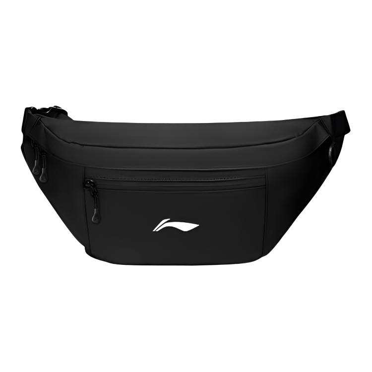 Li-Ning Li Ning Polyester Crossbody Bags Unisex Black