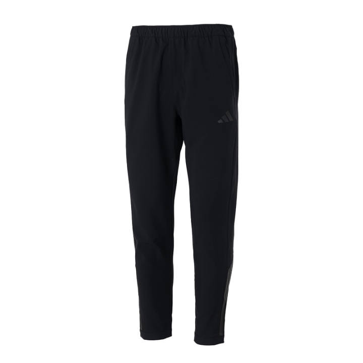 Adidas Adidas Wind BONDED FLEECE OPEN HEM Casual Pants Men's Black