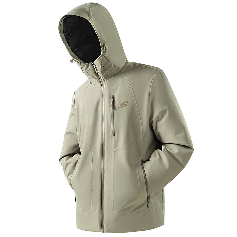 Skechers Down Jacket Unisex Army Green 04PK