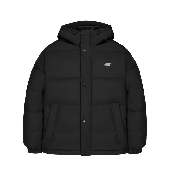 New Balance New Balance Down Jackets Men's Black Hooded Thin Other