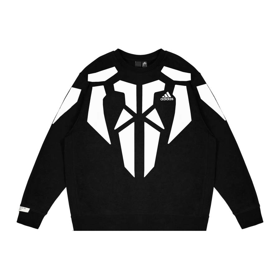 Adidas Adidas Sweatshirts Unisex Black Crew Neck Moderate Regular
