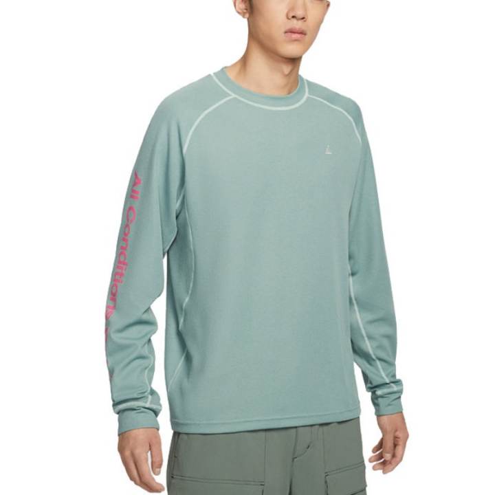 Nike Nike ACG T Shirts Men's Green Crew Neck Moderate