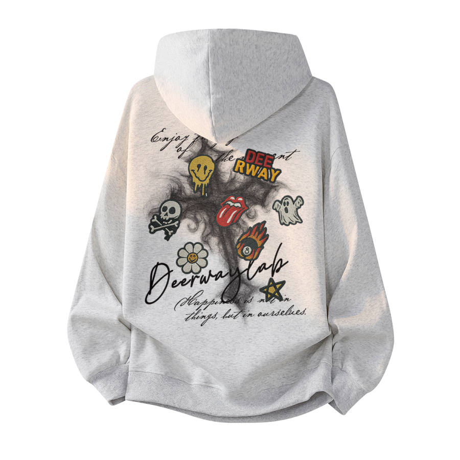 DEERWAY DEERWAY Sweatshirts Unisex Hooded Moderate Regular