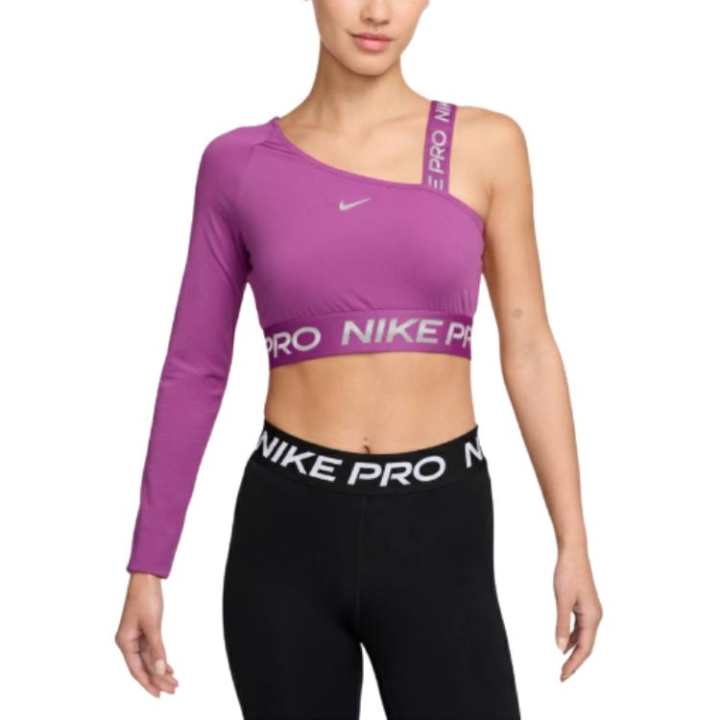 Nike Nike Crop Tops Women's Fire Red Fuchsia Moderate