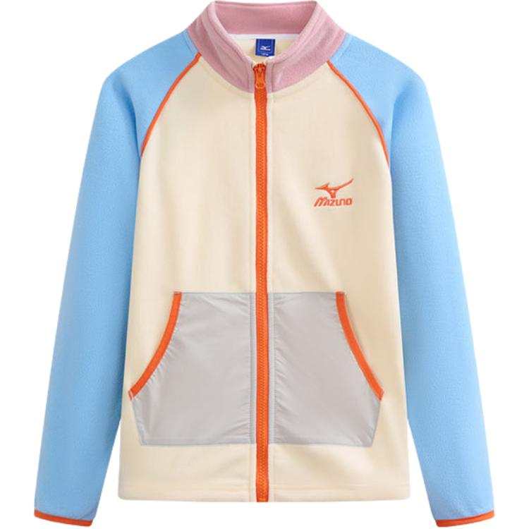 Mizuno Mizuno Kids' Fleece Jackets Stand Collar