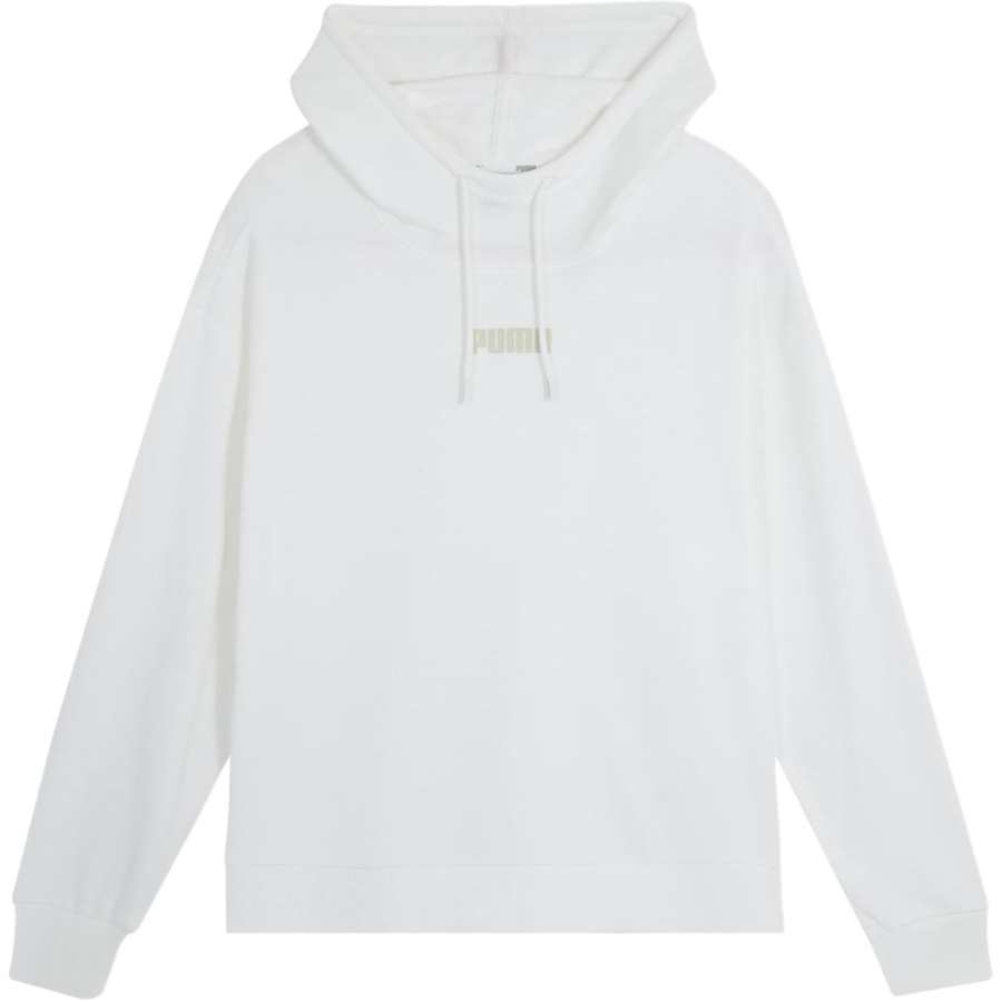 PUMA BASICS HOODIE Sweatshirt Women's White