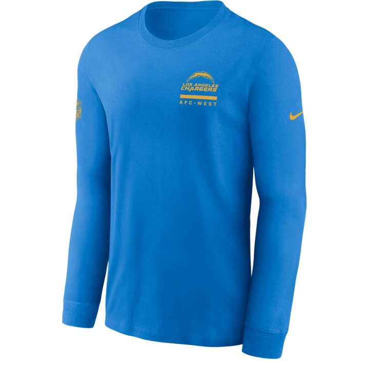 Nike Nike Los Angeles Rams Sideline Team Issue Men's Nike Dri-FIT Nfl Long-Sleeve T-Shirt
