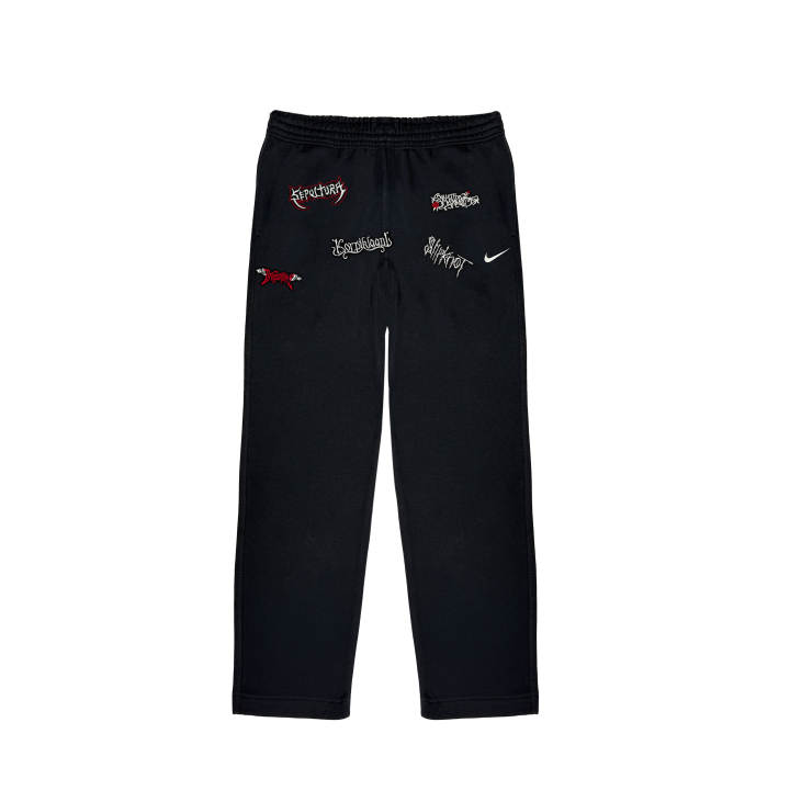Nike Nike Dri Fit Flame Angel Retro Breathable Fleece Lined Casual Hip Hop Straight Leg Moisture Wicking Windproof Pants