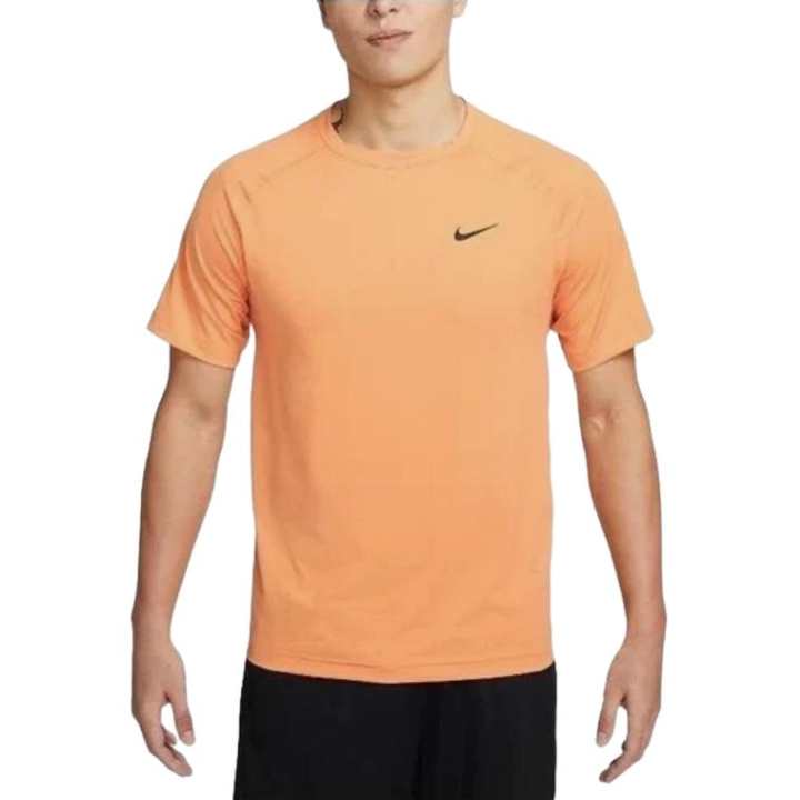 Nike Nike Dri Fit T Shirts Men's Orange Crew Neck