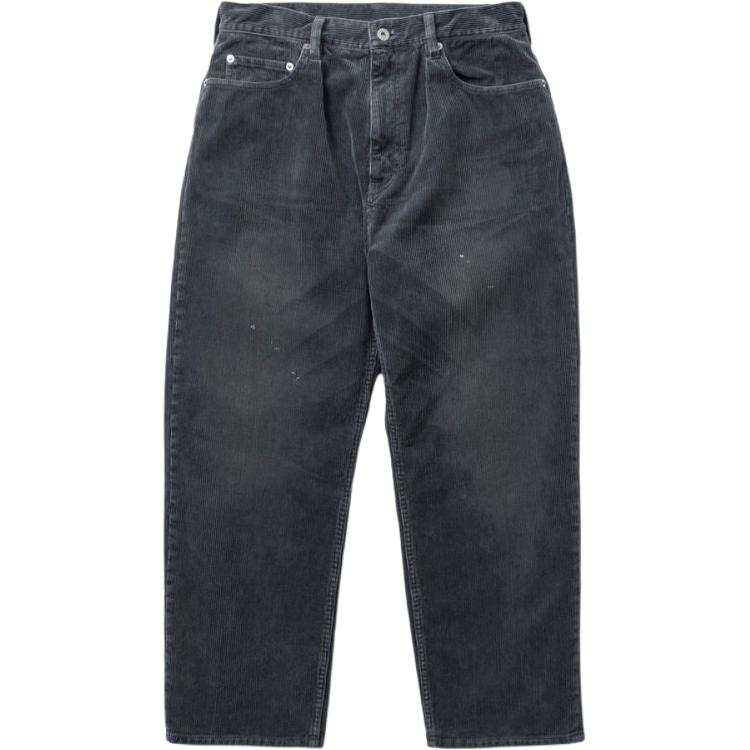 MADNESS Casual Pants Unisex Dark Blue Moderate Straight Fit Pants