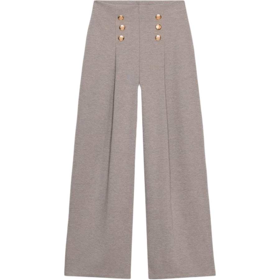 ZARA Casual Pants Women's Mink Moderate Wide Leg Pants