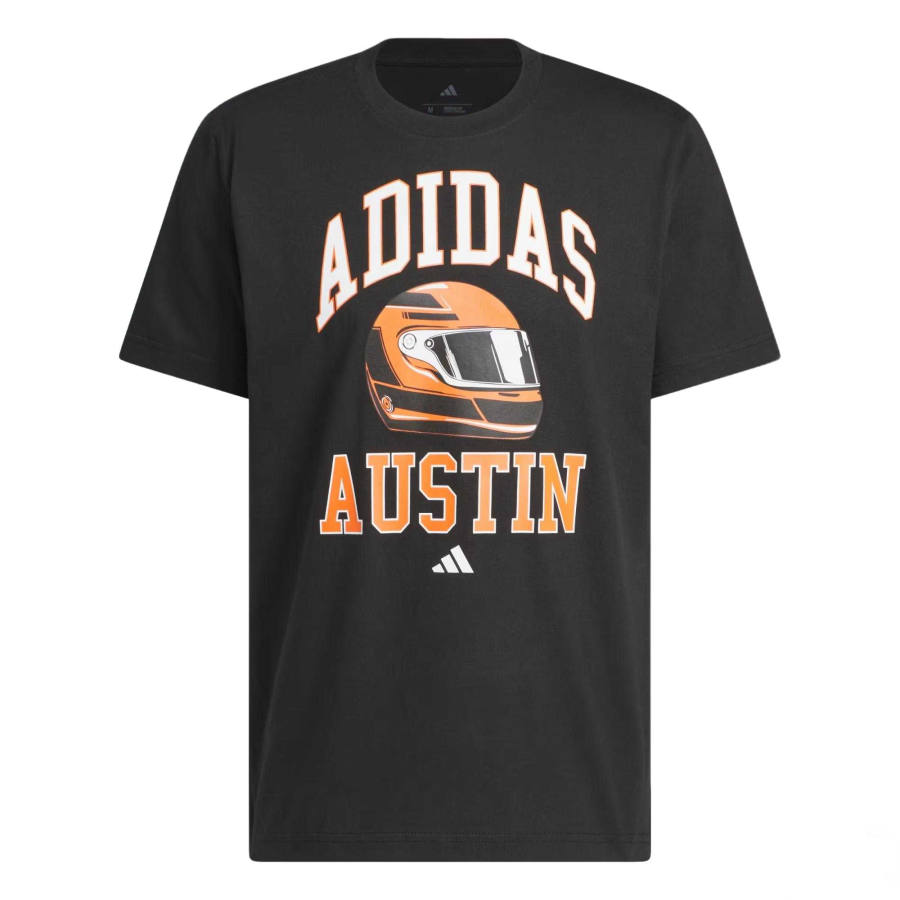 Adidas Adidas T Shirts Men's Black Crew Neck Moderate