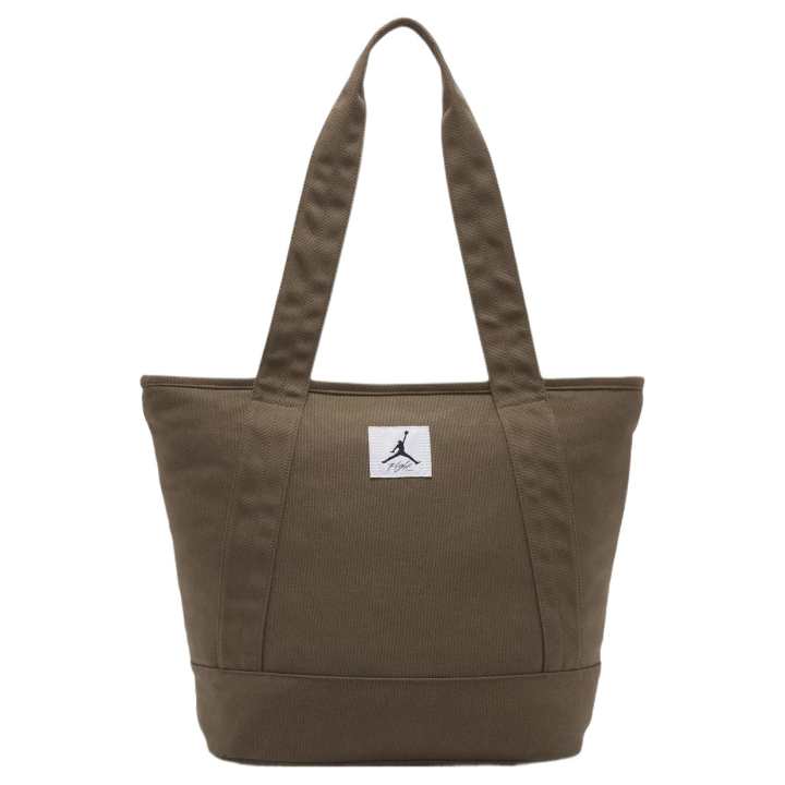 Jordan Jordan Polyester Tote Bag, Shopping Bag, Shoulder Bag, Handbag Regular Women's Dark Brown
