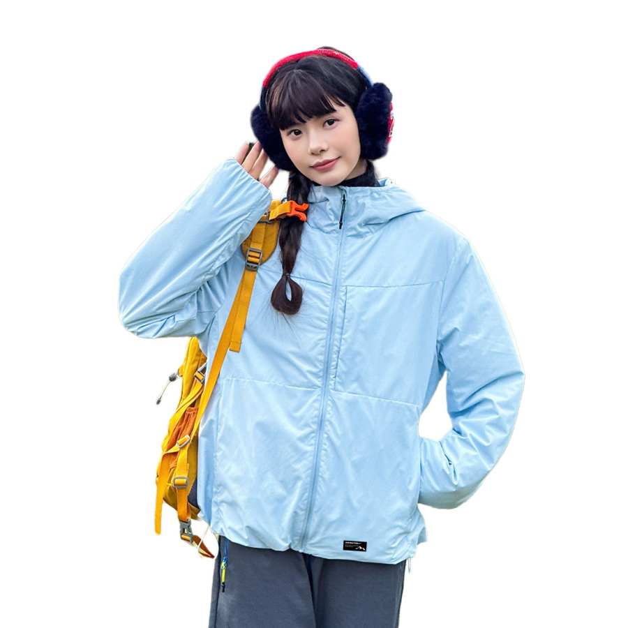 WARRIOR WARRIOR Puffer Jackets Women's Hooded Fleece Lined Puffer Jacket