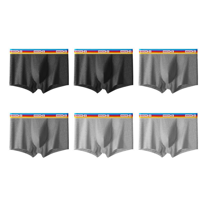 MIIOW MIIOW Boxer Briefs Men's 6 Pack