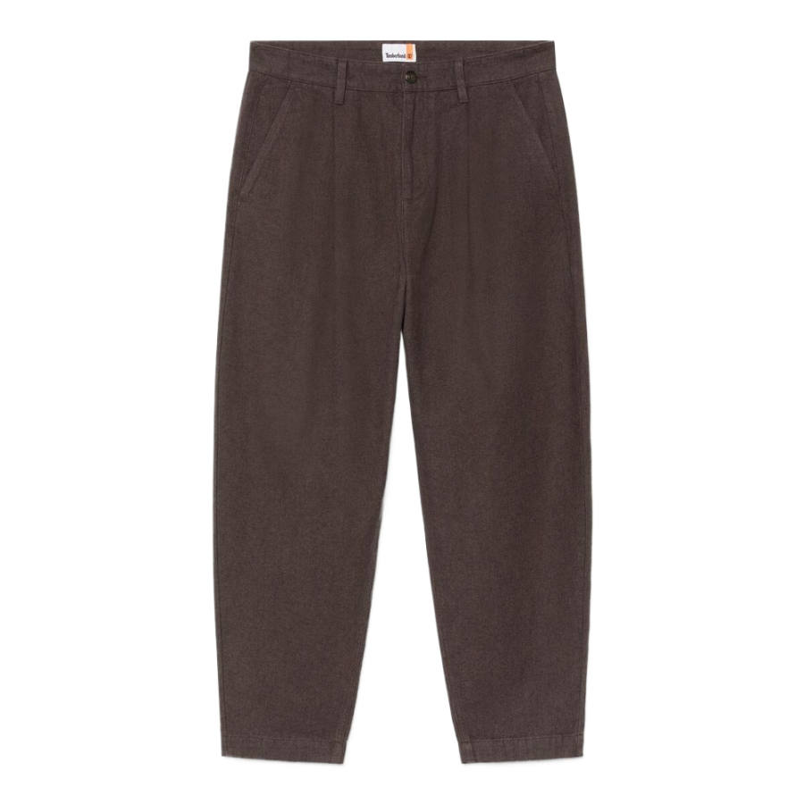 Timberland Casual Pants Men's Brown Moderate Straight Fit Pants