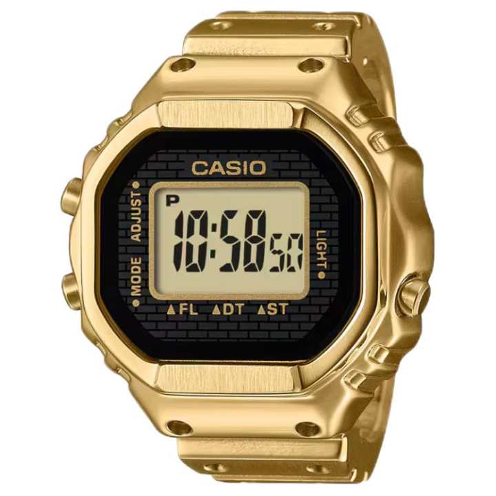 CASIO CASIO G SHOCK Ring Water Resistant For Everyday Use Quartz Movement Stainless Steel Strap Watch