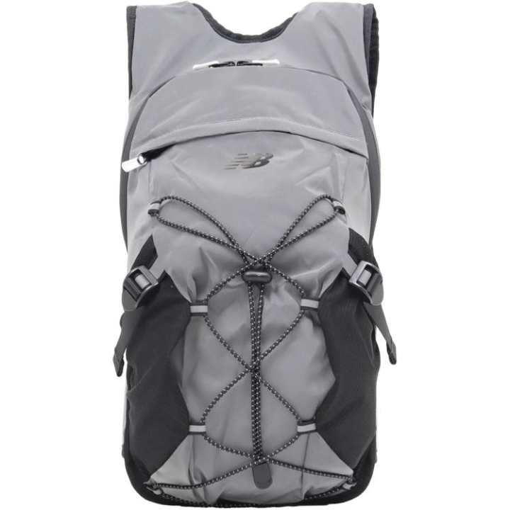 New Balance New Balance 15L Backpack Outdoor Bag Polyester Silver & Black Unisex