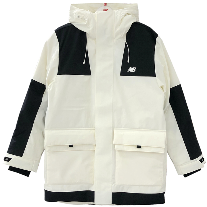 New Balance New Balance Down Jackets Men's Ecru Hooded Moderate Other