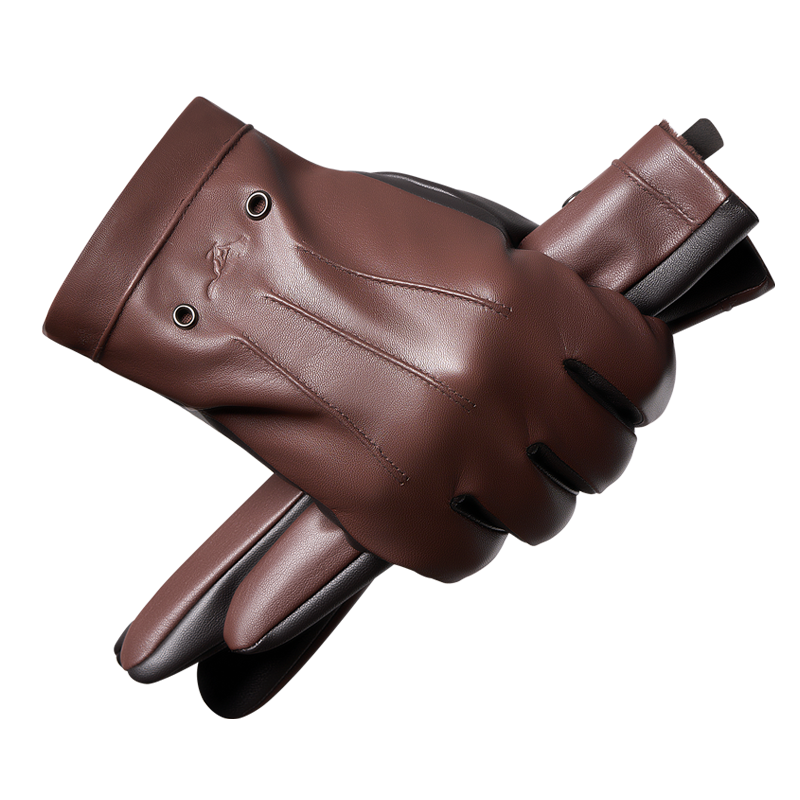 SEPTWOLVES SEPTWOLVES Sheepskin Gloves Men's