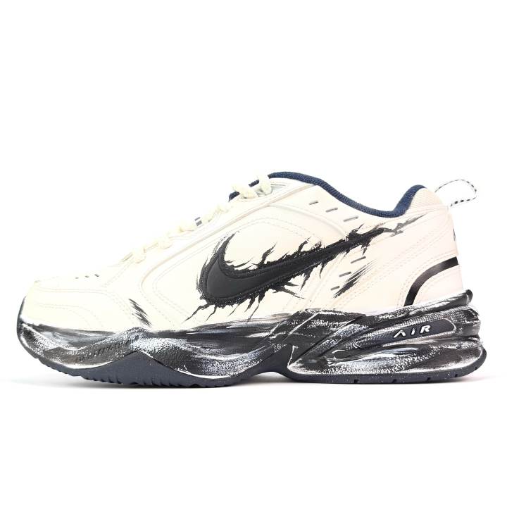 Nike Nike Air Monarch 4 Cushioning Lightweight Abrasion Resistant Low top Chunky Sneakers Unisex