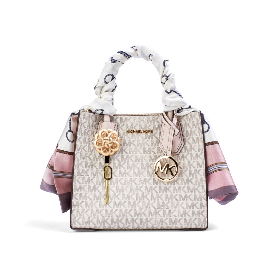 MICHAEL KORS Leather Handbag Medium Women's Cherry Blossom Pink