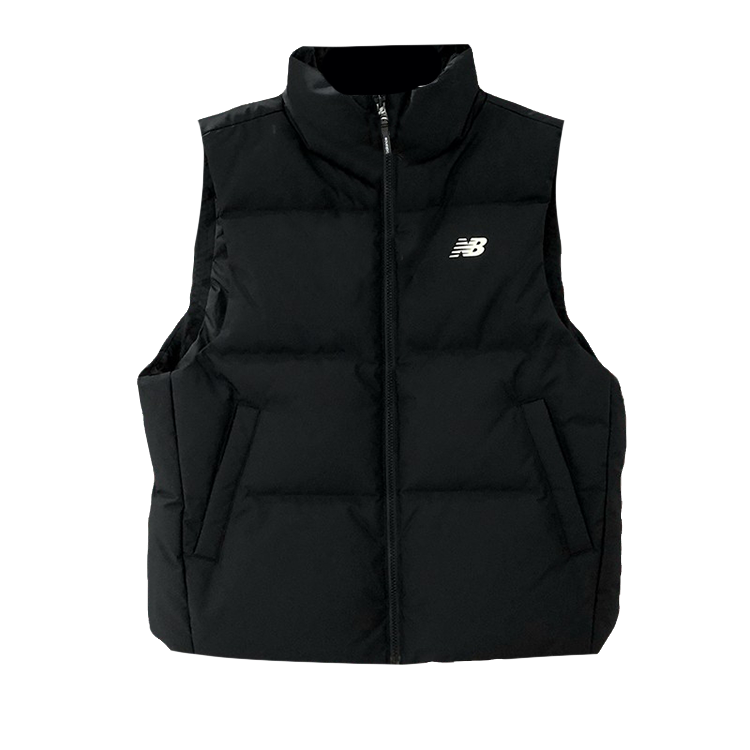 New Balance New Balance Down Vests Women's Black Stand Collar Moderate Other