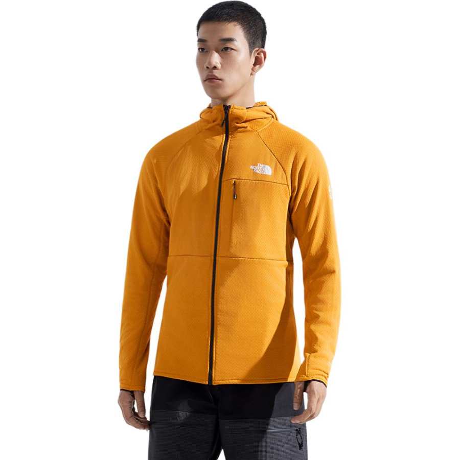 THE NORTH FACE Summit Fleece Clothing Men's Crystal Amber Yellow