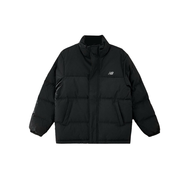 New Balance New Balance Down Jackets Men's Black Stand Collar Moderate