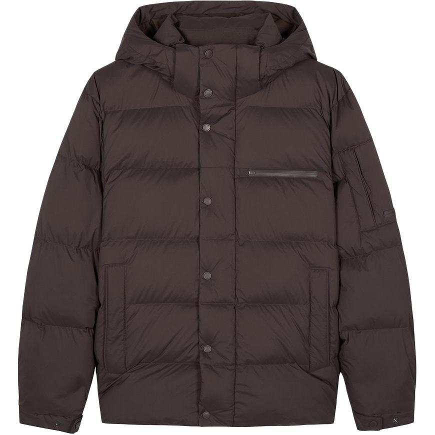 New Balance New Balance Down Jackets Men's Brown Detachable Hood Moderate