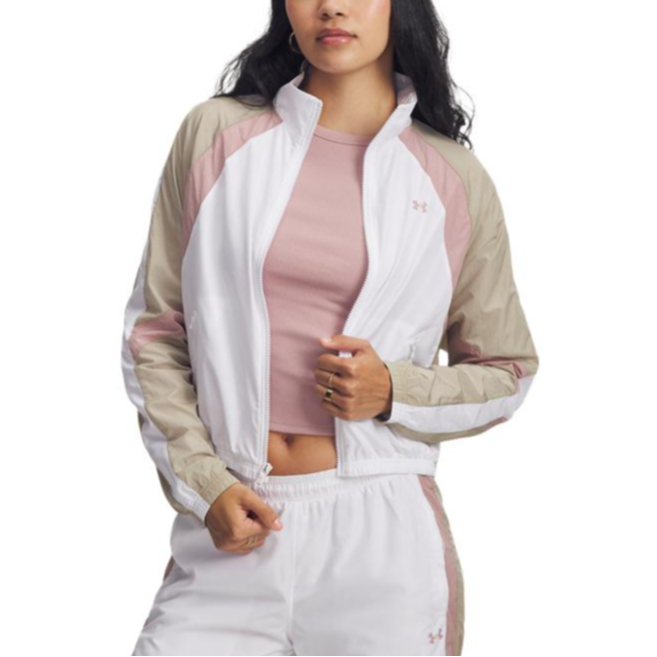 Under Armour Jackets Women's White Stand Collar Moderate Other