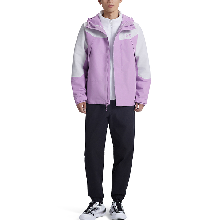 Under Armour Jackets Unisex Pink Hooded Moderate Other