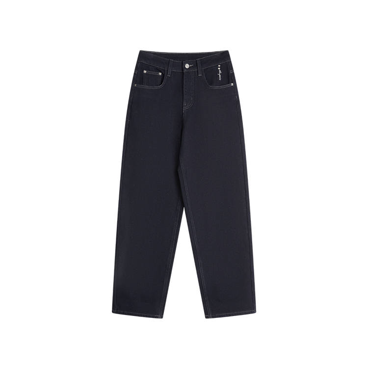 ELLE Jeans Women's Denim Blue Thickened Tapered Pants