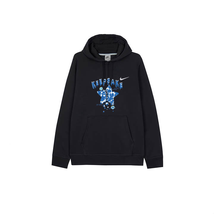 Nike Nike Sweatshirts Men's Black Hooded Thickened