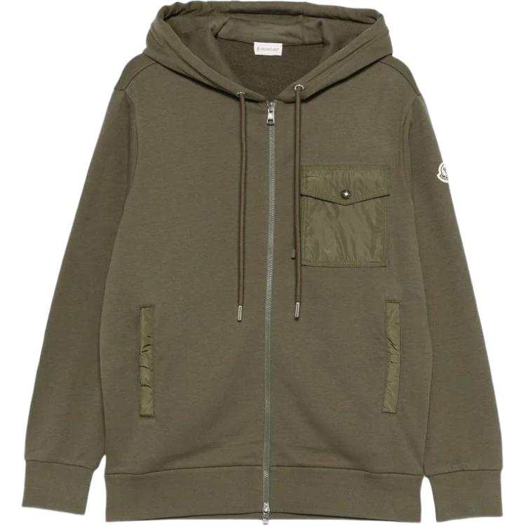 Moncler zip-fastening hoodie