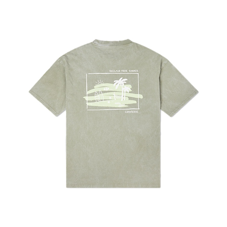 Converse Converse Set-in Sleeve T-Shirt Men's Green