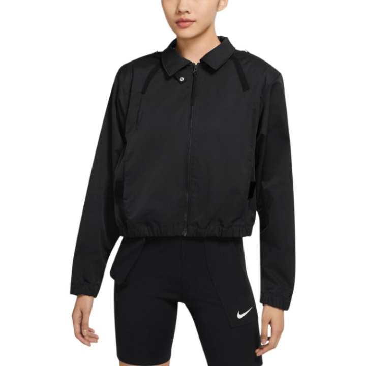 Nike Nike Sportswear Jackets Women's Black Lapel Moderate Other