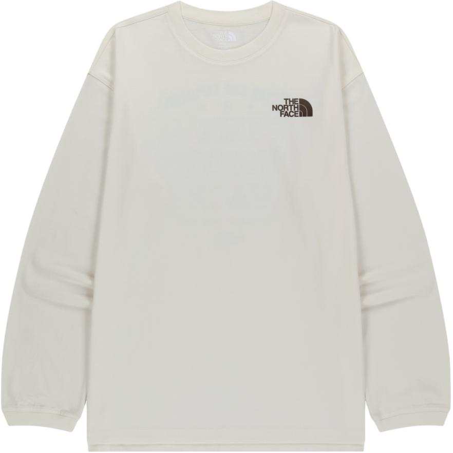 THE NORTH FACE T Shirts Men's Cream Crew Neck