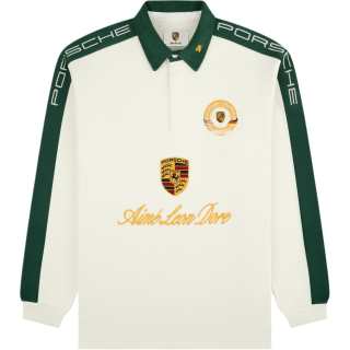 AIME LEON DORE x Porsche FW25 Crest Rugby Jersey Unisex