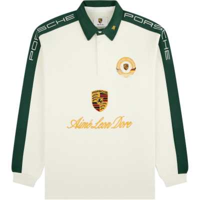 AIME LEON DORE x Porsche FW25 Crest Rugby Jersey Unisex