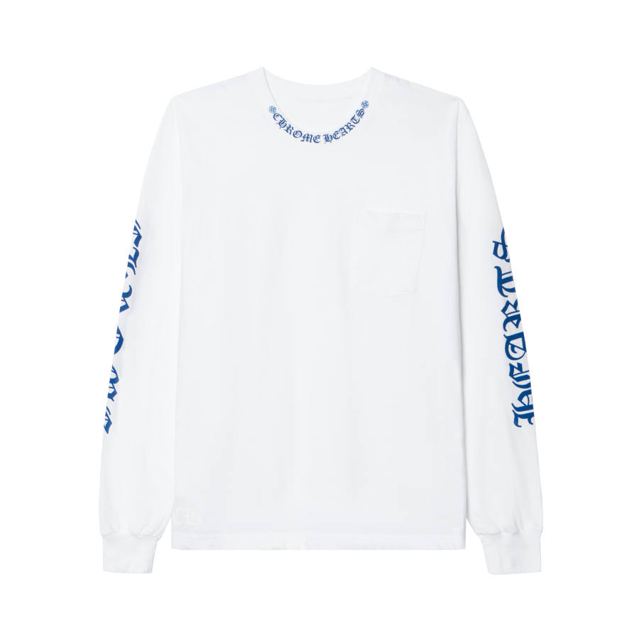 Chrome Hearts neck-logo long-sleeve T-shirt