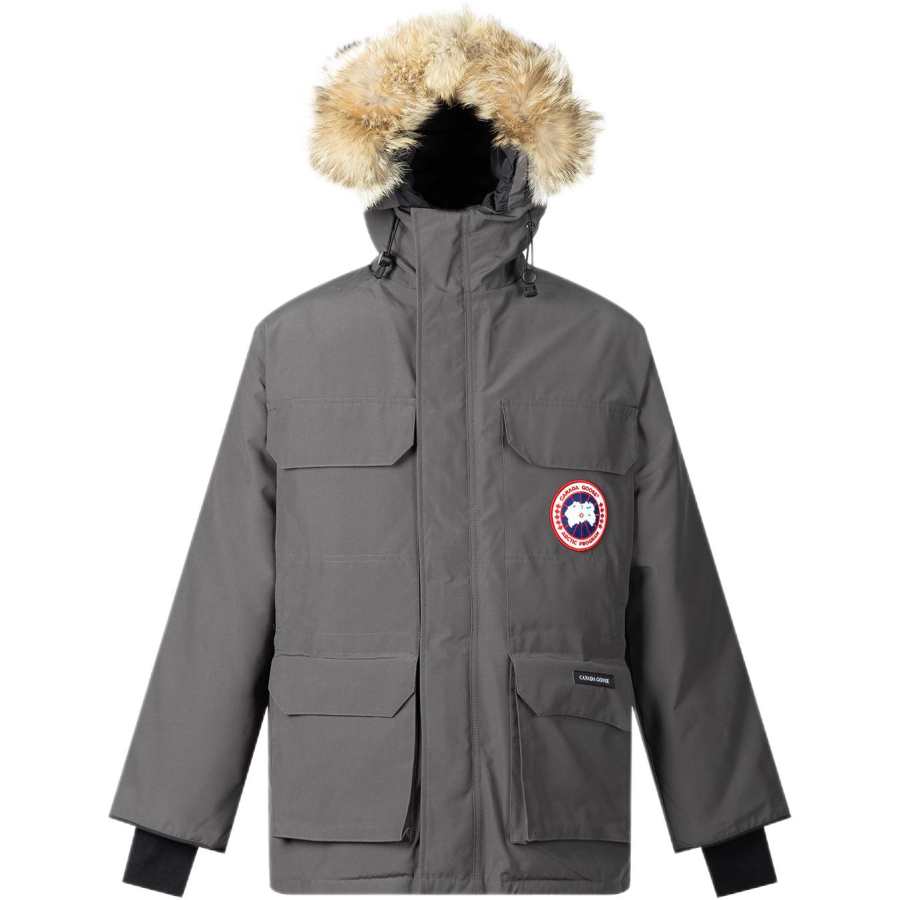 Canada Goose Canada Goose Expedition Collection Down Jacket Parka Coat, Asia Version, Winter Unisex Graphite