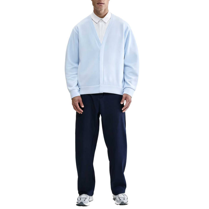 Nike Nike Knitwear Men's Celestial Blue V Neck Moderate