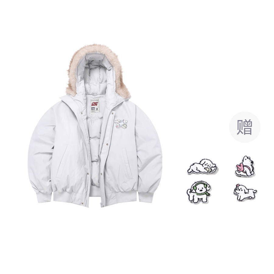 F426 F426 Down Jackets Unisex Thickened Parka Down Jacket