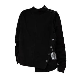 DAND Jackets Unisex Black Suit Collar Moderate Workwear