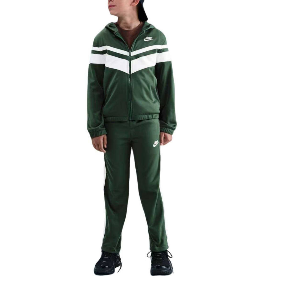 Nike Nike Casual Sportswear 2 Piece Set Olive Green Kids'