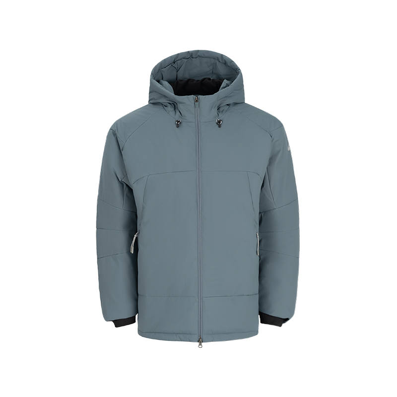 ASICS ASICS Down Jackets Men's Cyan Hooded Moderate